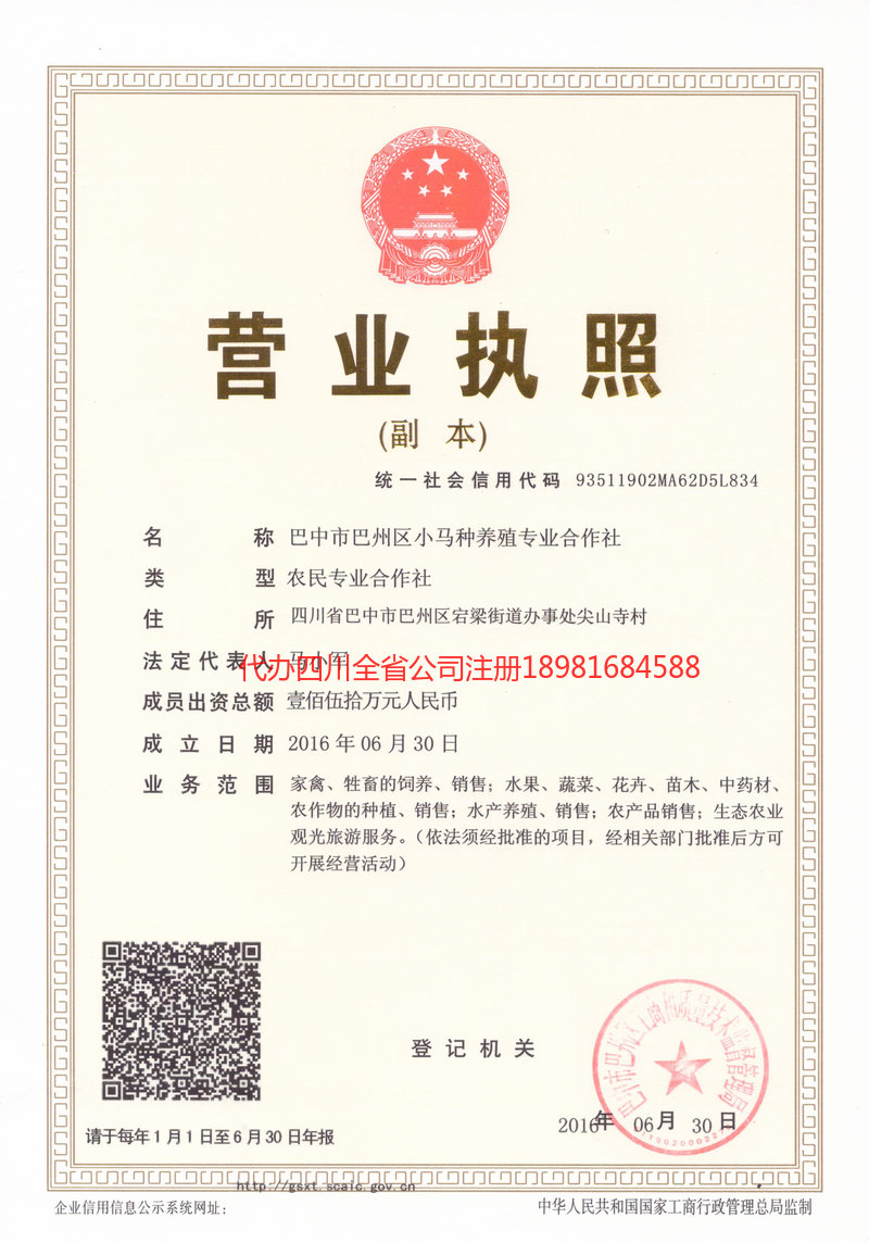 廉江廉江小马种养殖专业合作社